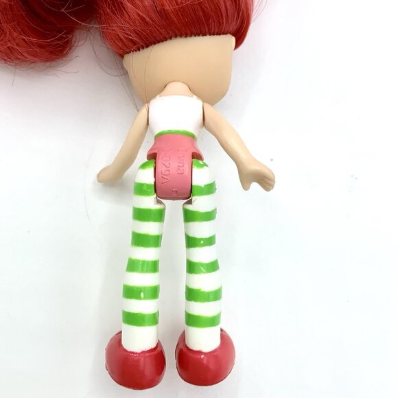 2008 Strawberry Shortcake Mini Figure Doll 3" Pink Brushable Scented Hair TCFC - Picture 3 of 6